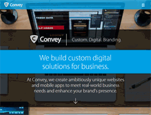 Tablet Screenshot of conveystudio.com